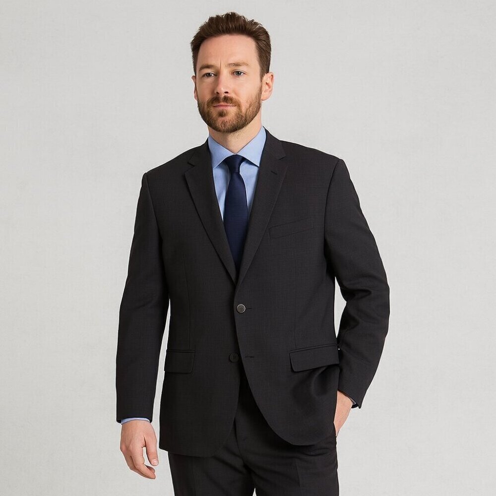 Ted Baker London Wool Blend Sport Coat Blazer Jacket Men’s 44R Academia Business